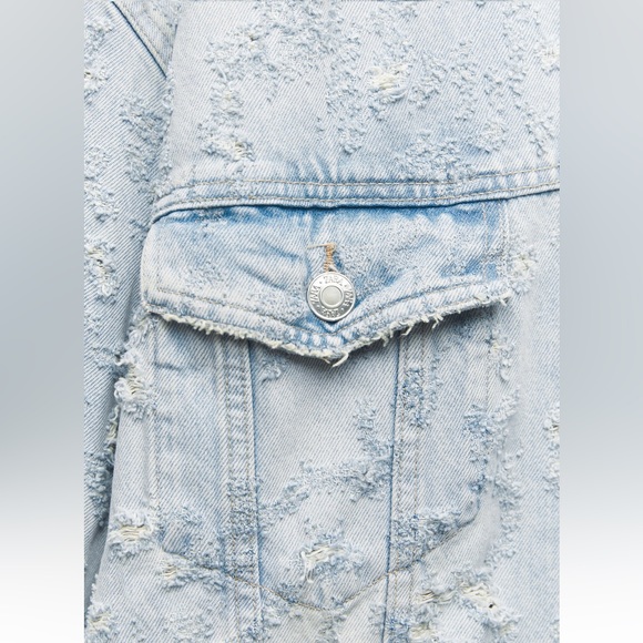 ✨SALE✨ ZARA OVERSIZED DENIM JACKET ✨SALE✨ - Picture 10 of 14